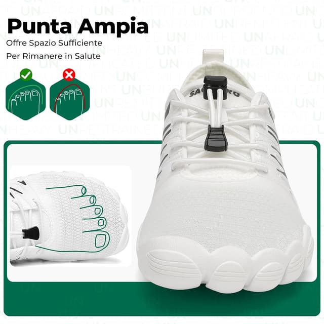 Thumbnail 4 de SAGUARO Scarpe Barefoot Uomo 39-48