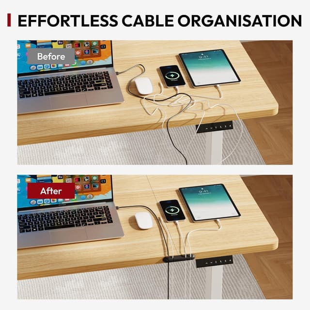 Thumbnail 6 de SANODESK QS Escritorio Elevable 110x54 Arce