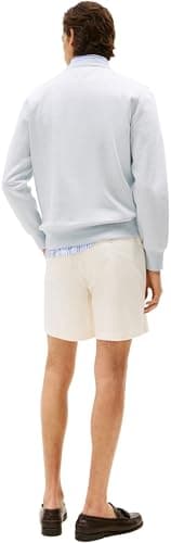 Detalle 2 de Tommy Hilfiger sudadera hombre Tommy Logo gris sin capucha L