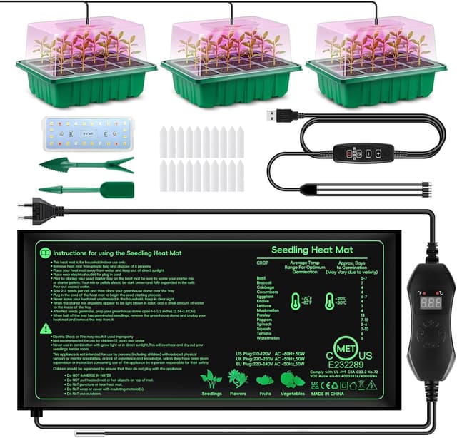 Imagen de Verdenu Mini Serre pour Plantes Lampes en OfertitasTOP