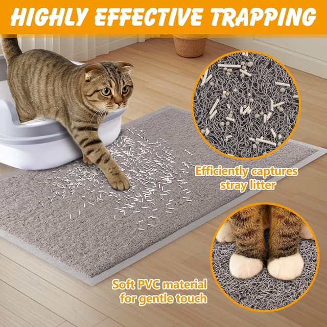 Thumbnail 3 de ondware Cat Litter Mat 58x38 cm