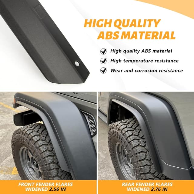 Thumbnail 1 de Fender Flares for Jeep Gladiator JT 2020-2024 🚙