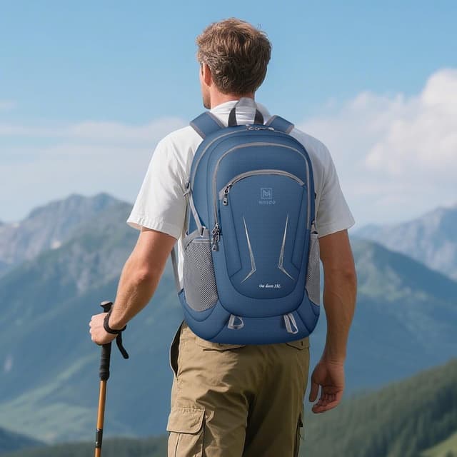 Thumbnail 6 de MIYCOO Ultra Lightweight Packable Backpack (Waterproof, 35L) for Travel, Camping, and Hiking