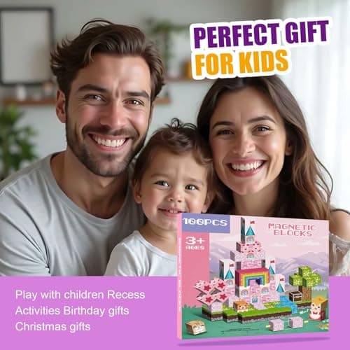 Thumbnail 7 de Crifeton Bloques Magnéticos de Construcción para Niños 🧲