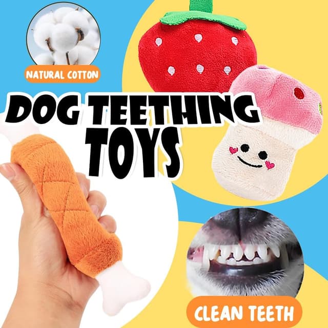 Detalle 2 de Speedy Panther 6-piece plush squeaky dog toys