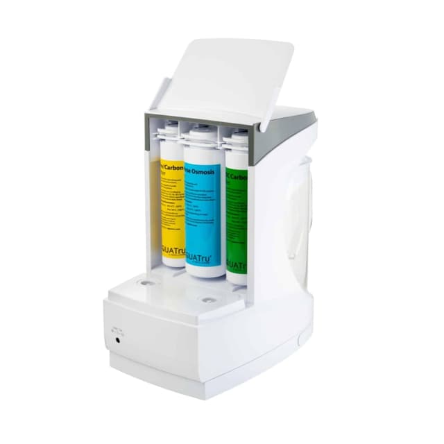 Detalle 2 de AquaTru Carafe Smart Alkaline Countertop Water Purifier (4-Stage Reverse Osmosis) with Glass Carafe