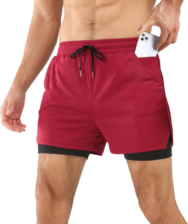 Thumbnail 6 de Comilaka Short 2 en 1 pour Homme Running