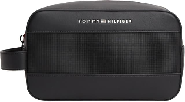 Imagen de Tommy Hilfiger Th Foundation Washbag Black en OfertitasTOP