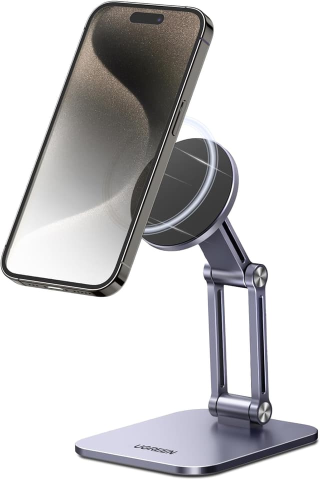 Detalle de UGREEN Support téléphone magnétique bureau