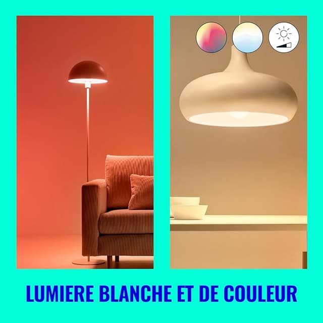 Thumbnail 6 de WiZ Pack 2 bombillas LED E27 con mando a distancia 🌈