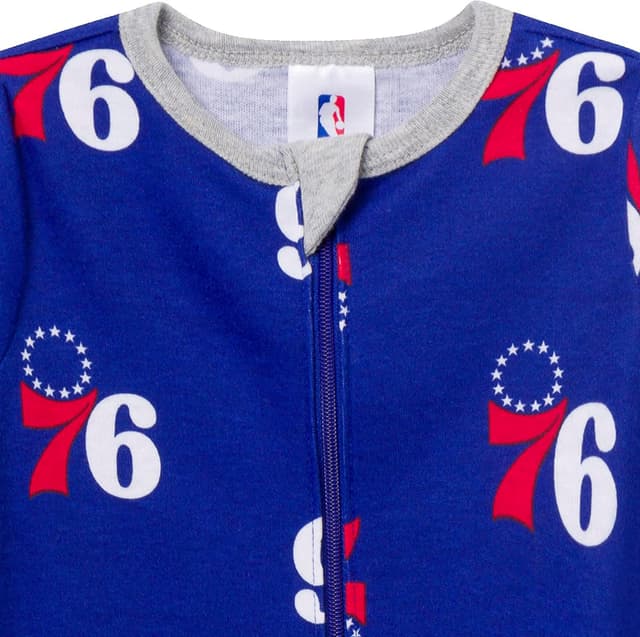 Detalle de Gerber unisex-baby NBA Team Sleep 'N Play (Philadelphia 76ers design)