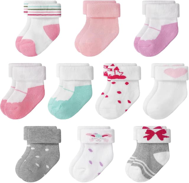 Detalle de TRAMLE Baby Socks Cotton Warm Newborn 10 Pairs