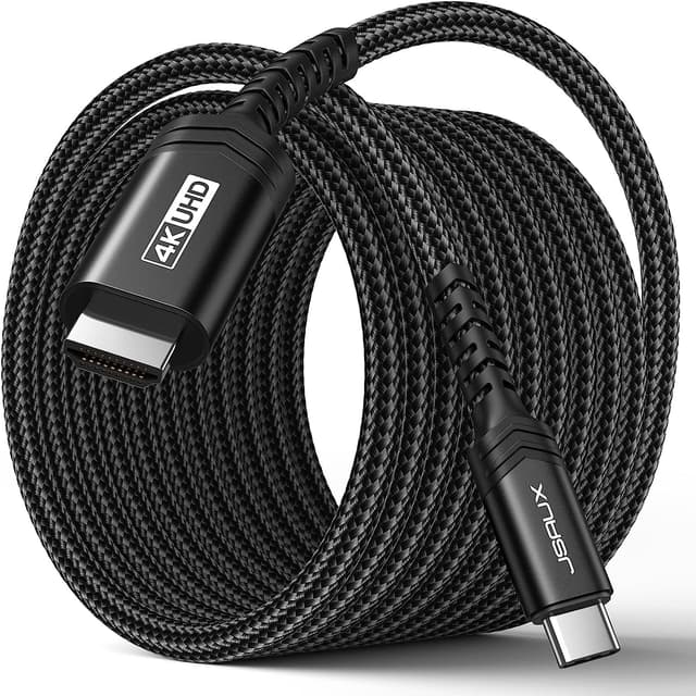 Detalle de JSAUX USB C to HDMI Cable 10ft 4K@60Hz