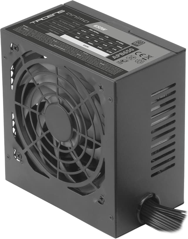 Detalle 2 de Tacens Anima APB650 alimentatore ATX 650W 80 Plus Bronze con ventola 12 cm ultra-silenziosa e cavi piatti