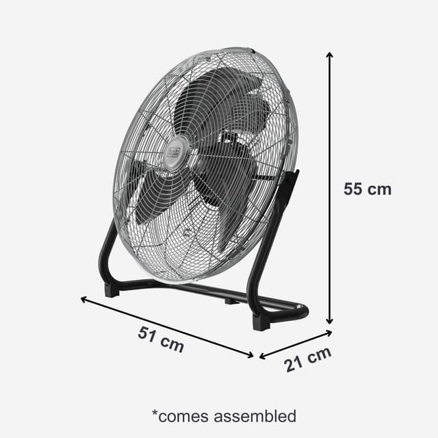 Thumbnail 8 de Black+Decker Ventilador de Suelo 45 cm 120W 3 velocidades 🌬