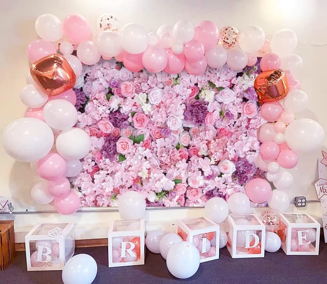 Detalle de BINQOO 7x5ft Lilac Flowers Backdrop for Photography