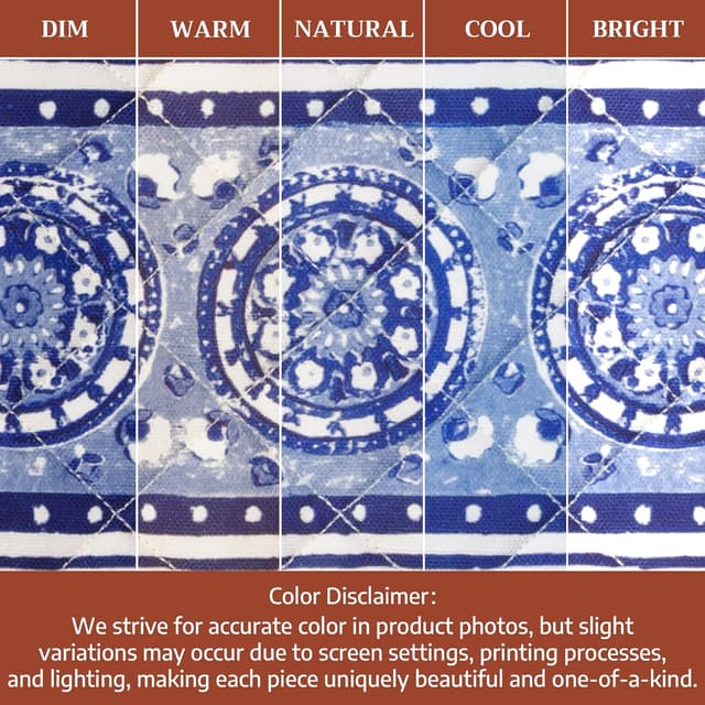 Detalle 2 de Maison d'Hermine set di 2 presine in cotone 100% 20x20 cm con anello per barbecue