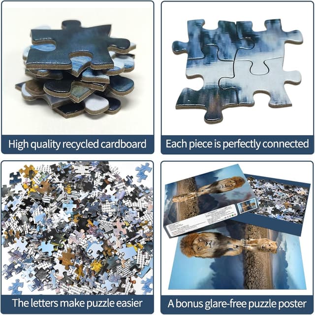 Detalle 2 de HUADADA 1000 Piece Jigsaw Puzzle