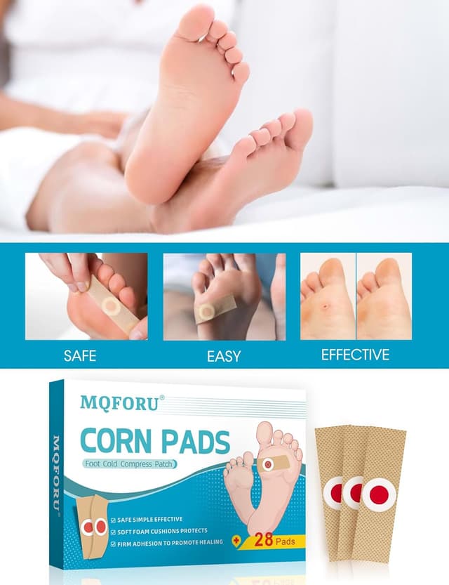 Thumbnail 6 de MQFORU Corn Remover Pads (28 pcs) – self-adhesive corn and wart removal patches for feet and toes