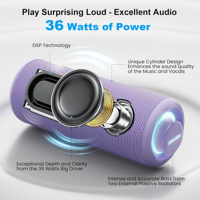 Thumbnail 1 de MIATONE 36W Portable Bluetooth Speaker