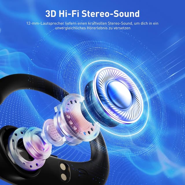 Detalle 1 de Kabellose In-Ear Kopfhörer Bluetooth 6.0 32 Std