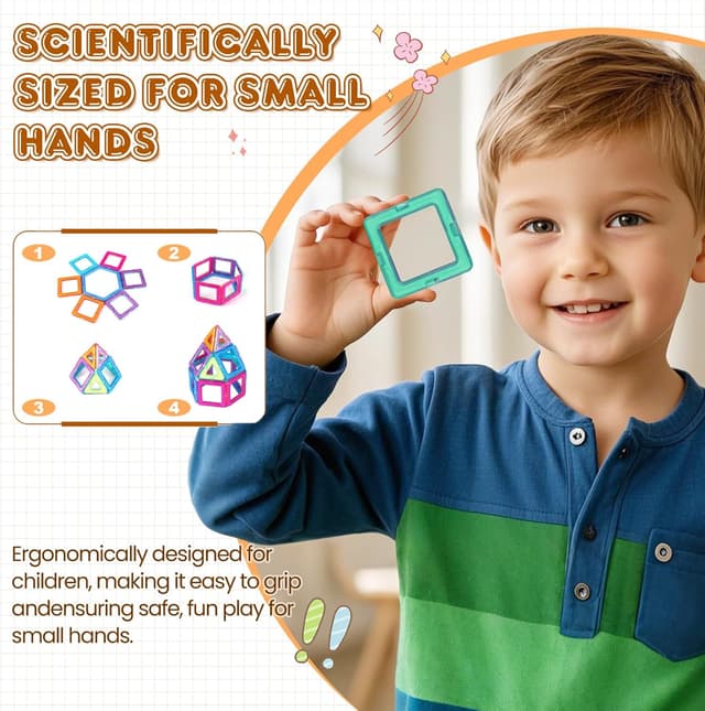 Thumbnail 5 de mysoler Magnetische Bausteine 58 Teile