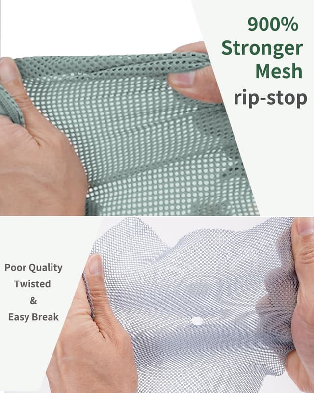 Detalle de ECOHUB Koffer Organizer Set – 6-teilige Packing Cubes mit ID-Tag (Grün)