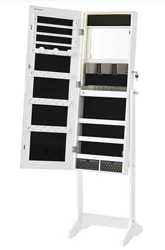 Thumbnail 3 de SONGMICS JJC023W01 armario joyero con espejo