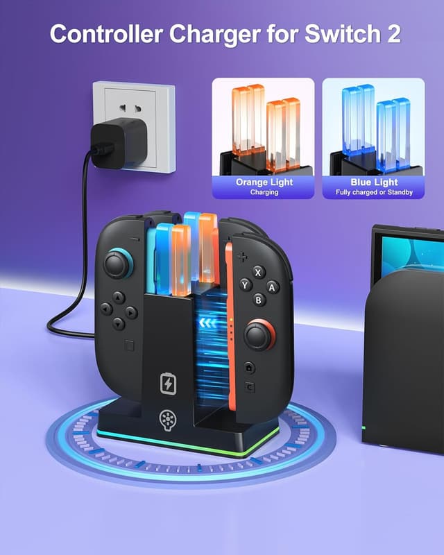 Detalle 2 de Ensemble WAXITY de 23 accessoires pour Switch 2 (2025) : rangement, transport et protections