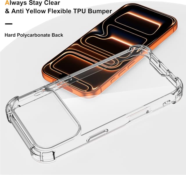 Thumbnail 4 de ORETECH iPhone 17 Pro Max Case Clear