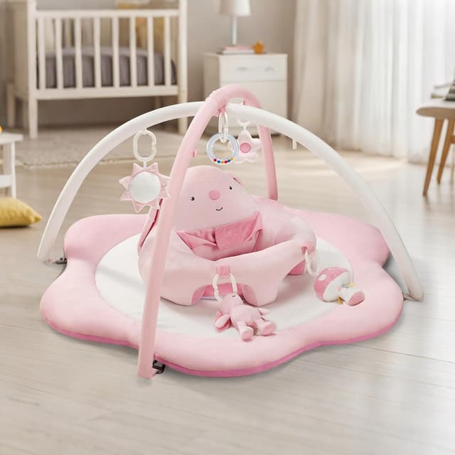 Detalle de Suihuooo 3-in-1 baby play mat with 5 toys
