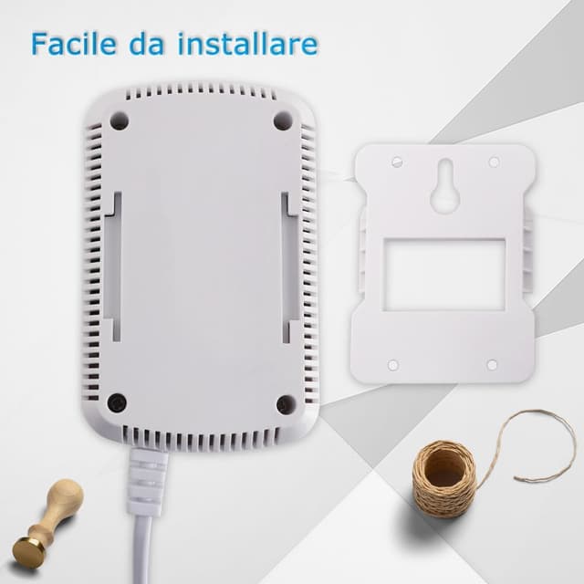 Detalle 2 de D MODUN Rilevatore di Gas 100 dB plug-in