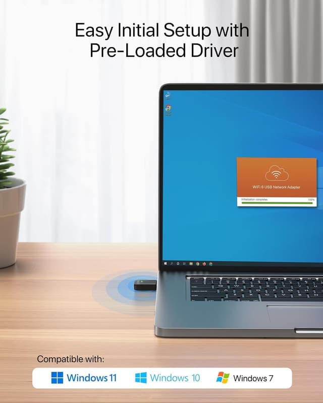 Detalle 2 de BrosTrend AX900 WiFi 6 USB dual band