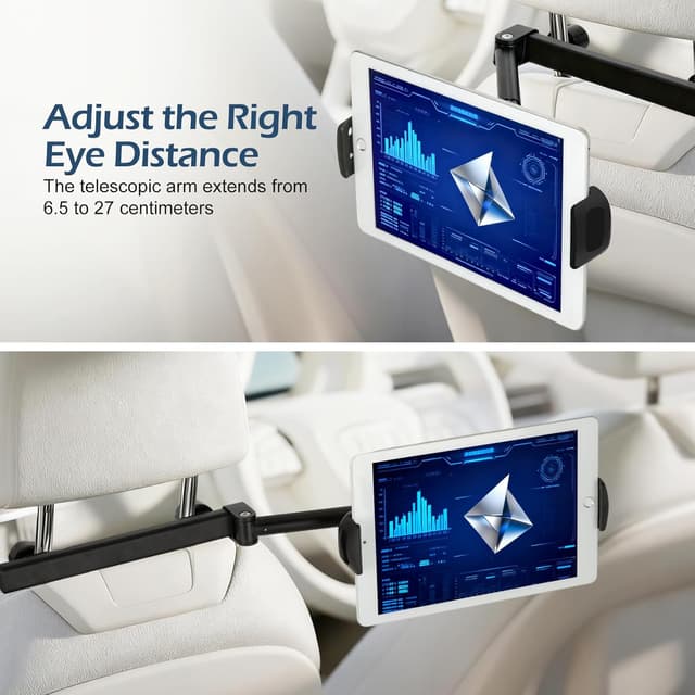 Thumbnail 3 de VINATO Soporte Tablet Coche iPad 360°