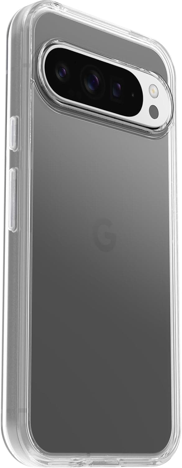 Detalle de OtterBox Symmetry Clear pour Google Pixel 9 Pro XL – coque ultra-fine transparente, anti-chute