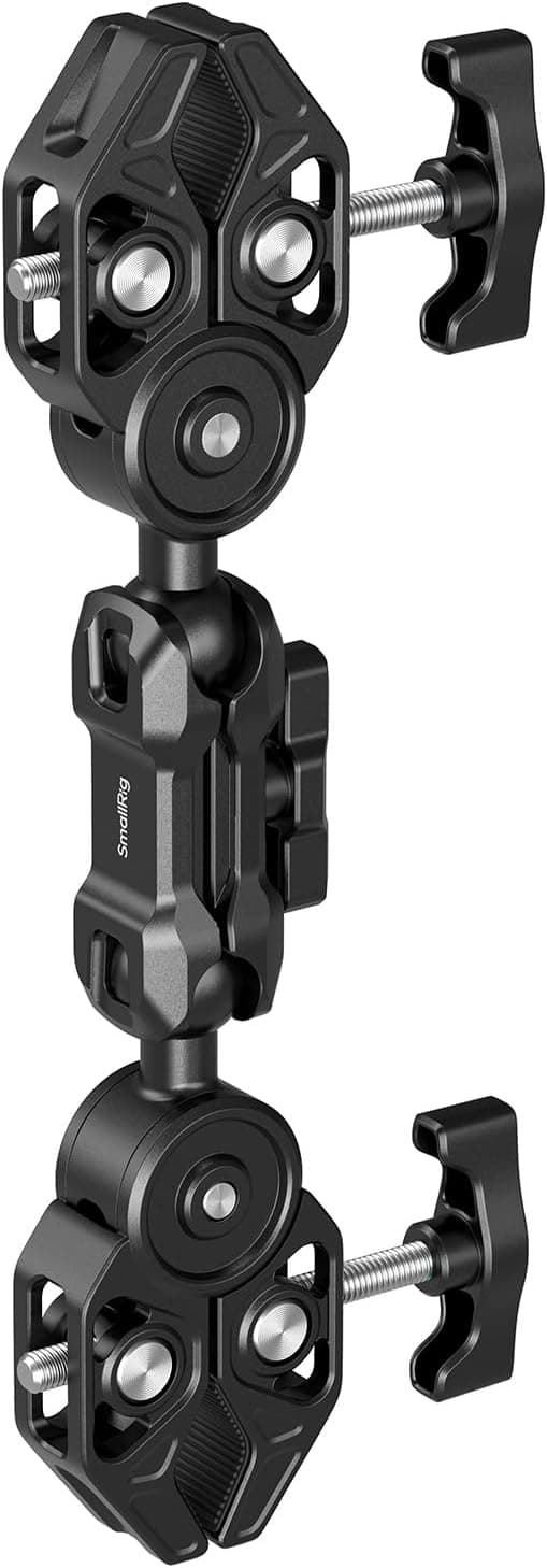 Detalle de SMALLRIG Dual Head Super Clamp 5453 : pince super puissante à double tête (jusqu’à 2 kg)
