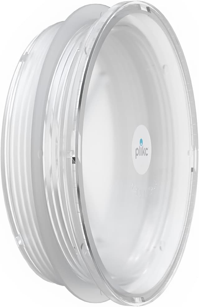 Detalle de Plikc NIC120 Bouchon pour climatiseurs – trou de 120 mm, thermoplastique transparent