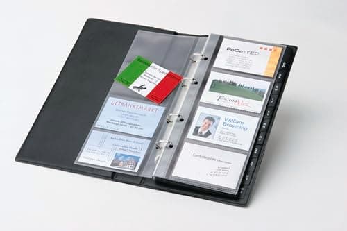 Detalle de SIGEL Vz300, porte-cartes de visite jusqu’à 200, 9 x 5,8 cm ⚙