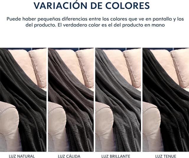 Thumbnail 4 de Dreamzie Manta Sofá Chevrón 220x270cm 🛋️