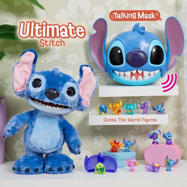 Thumbnail 6 de Just Play Disney Stitch Talking Mask 25 Sounds 🎭