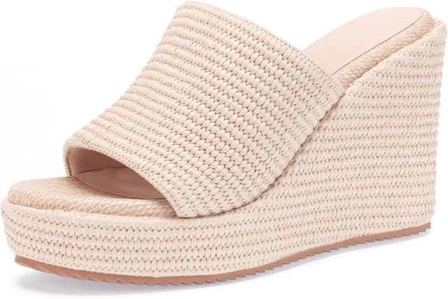 Thumbnail 6 de VICKI·VICKI Women’s Platform Sandals Wedge Ankle Strap Open Toe