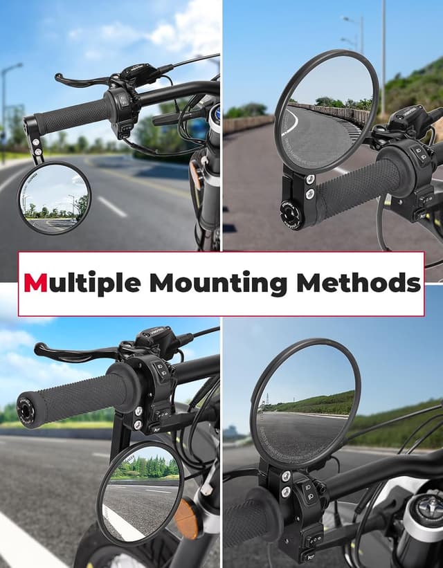 Thumbnail 6 de KEMIMOTO Specchietti Moto Omologati E24 2 pezzi