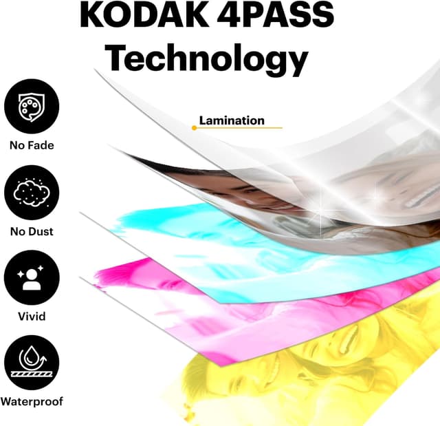 Detalle 2 de KODAK Mini 2 Retro Photo Printer 4PASS