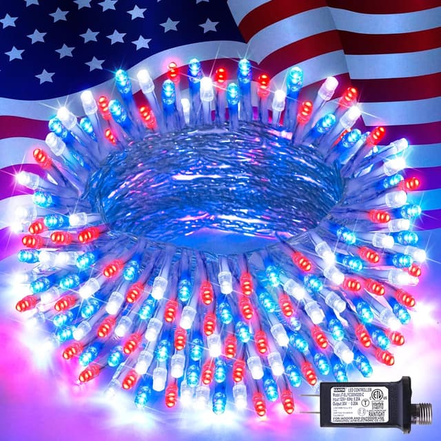 Imagen de JMEXSUSS 4th of July Lights 33ft en OfertitasTOP
