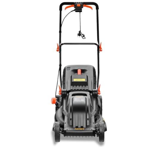 Detalle 2 de FUXTEC FX-RME43 Cortacésped Eléctrico 🌿 44cm, 45L y Ajustable