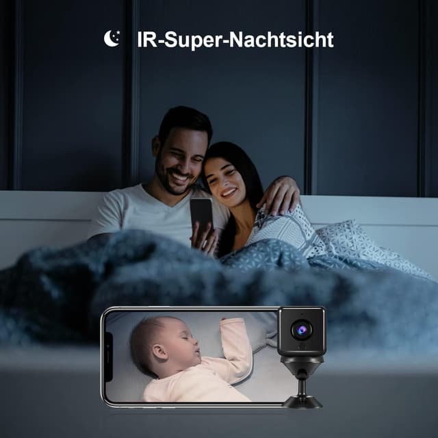 Thumbnail 4 de Mini Kamera 4K WLAN Innenüberwachung A18PRO