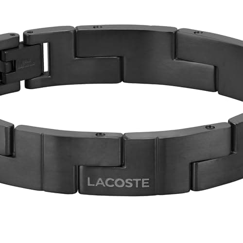 Detalle 2 de Lacoste 2040222 Brazalete de eslabón negro