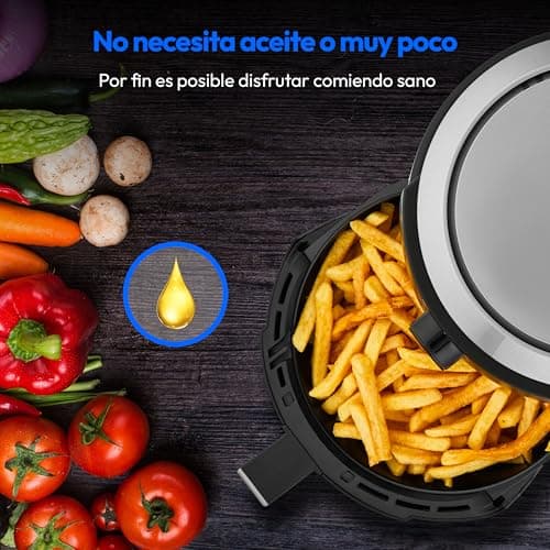 Thumbnail 4 de MEDION P30 L Freidora de aire 4,7 L