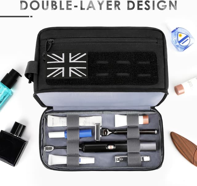 Detalle 2 de ETRONIK Tactical Toiletry Bag for Men