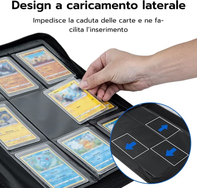 Thumbnail 5 de Tolesum Raccoglitore Carte 216 slot Blu